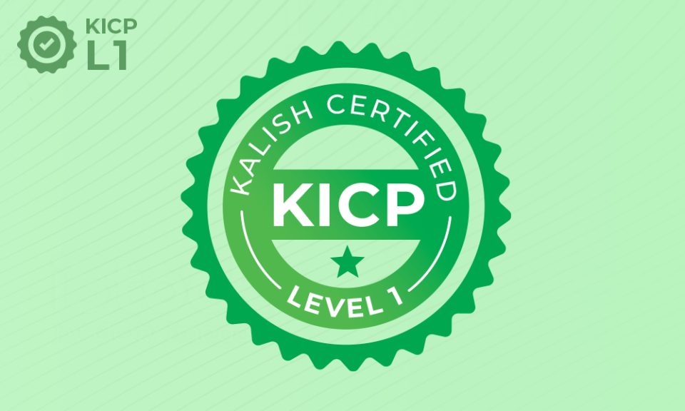 KICP Level One Certification